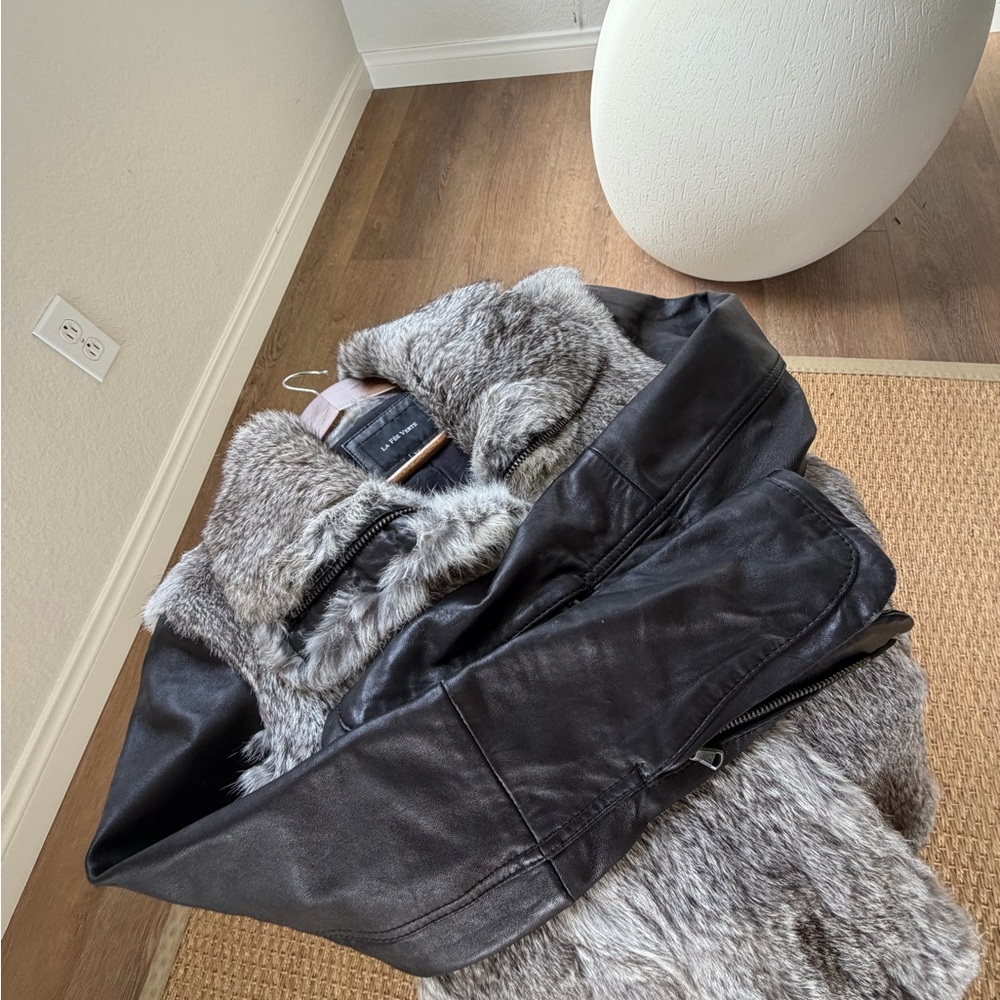 Women's real Fur Jacket - Picture 5 of 5
